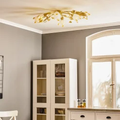 Loftlampe Elena i florentinsk stil, 6 lyskilder
