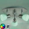 Loftlampe Enea-C LED RGBW tre lyskilder