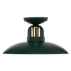 Loftlampe Felix, grøn/guld