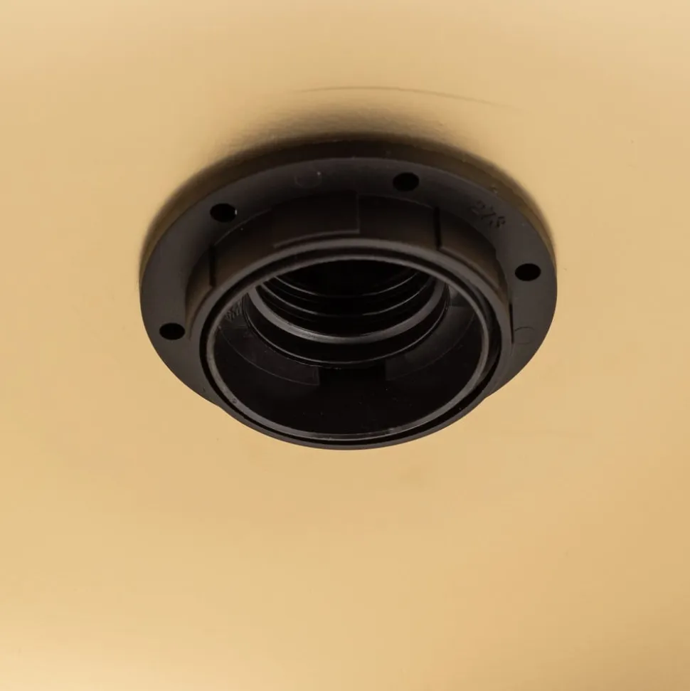Loftlampe Felix, grøn/guld