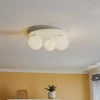 Loftlampe Firn, rund, 3 lyskilder, hvid