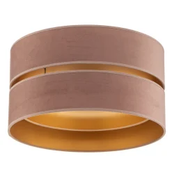 Loftlampe Golden Duo Ø 40 cm lyserød/guld