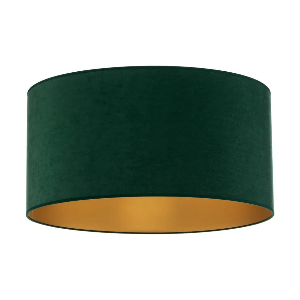 Loftlampe Golden Roller Ø 60 cm mørkegrøn/guld