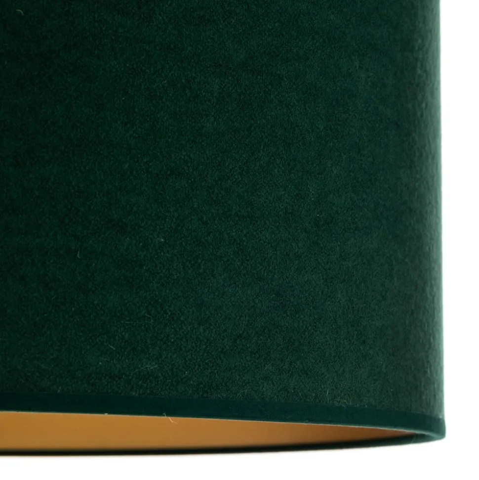 Loftlampe Golden Roller Ø 60 cm mørkegrøn/guld
