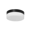 Loftlampe Ikaro sort, Ø 18 cm, metal, plast