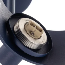 Loftlampe Mado i stål, blå, 2 lyskilder