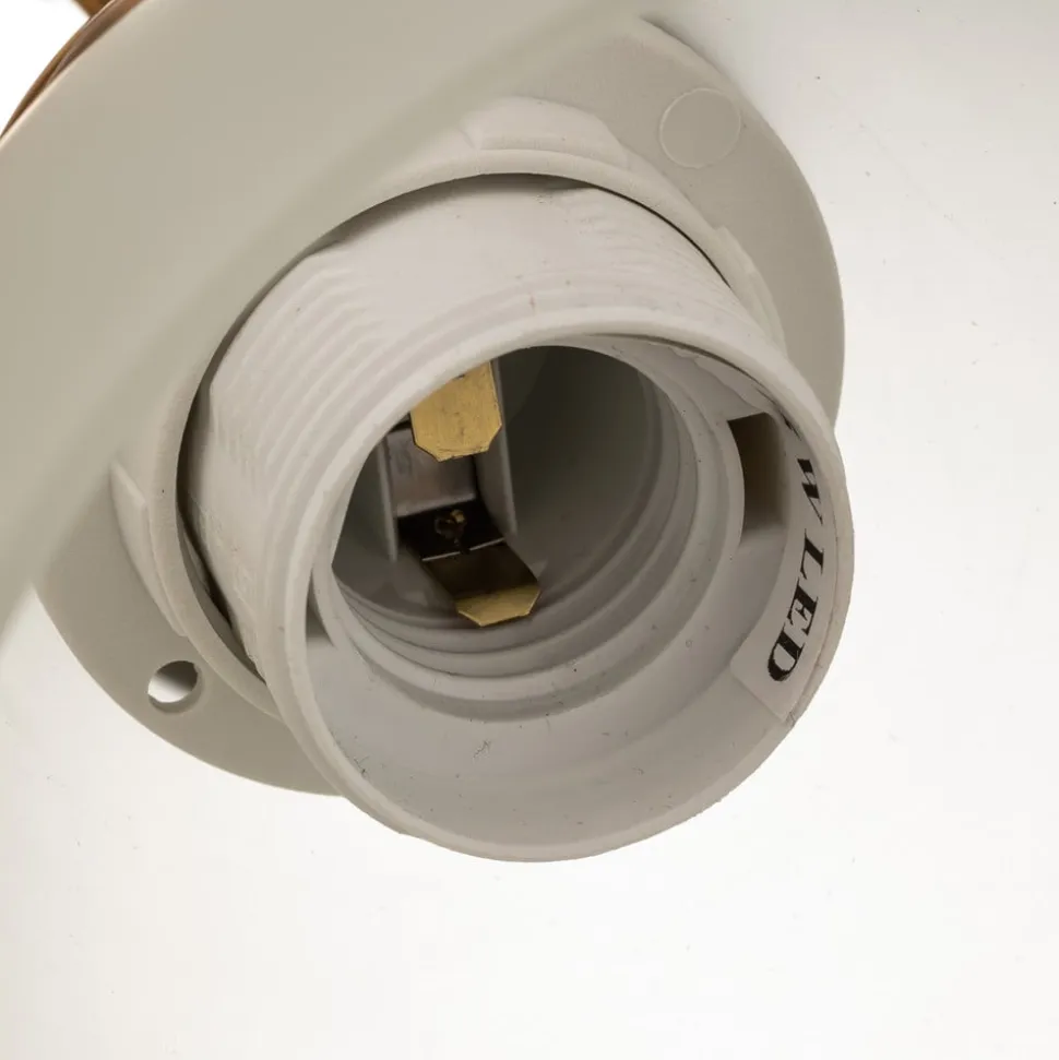 Loftlampe Miranda, 3 lyskilder, messing