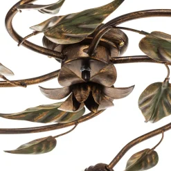 Loftlampe Miranda med 5 lyskilder, bronze