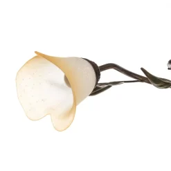 Loftlampe Miranda med 3 lyskilder, bronze