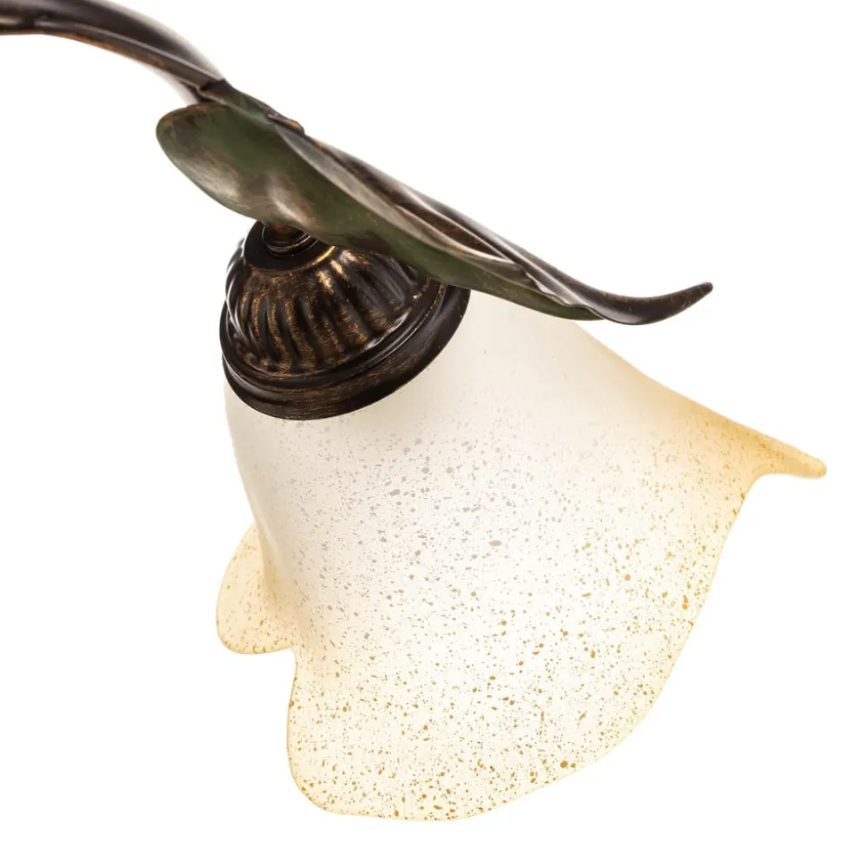 Loftlampe Miranda med 3 lyskilder, bronze