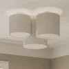 Loftlampe Mona med 3 lyskilder, hvid