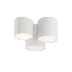 Loftlampe Mona med 3 lyskilder, hvid