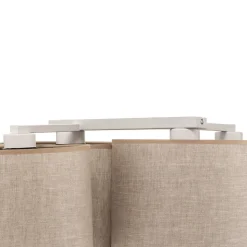 Loftlampe Mona Nature, 4 lyskilder, naturfarvet hør