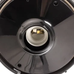 Loftlampe Nook med klar skærm, sort