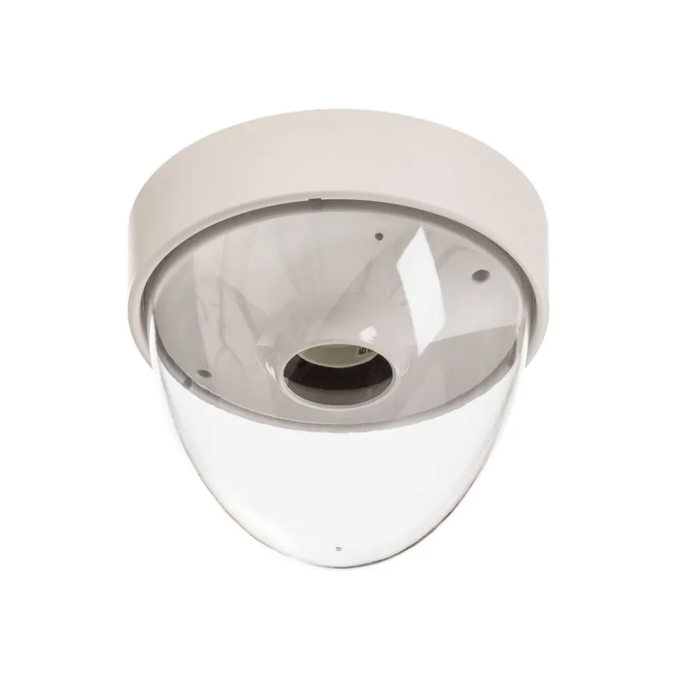 Loftlampe Nook med klar skærm, hvid