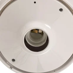 Loftlampe Nook med klar skærm, hvid