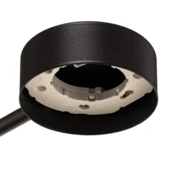 Loftlampe Orbit VI, sort, 6 lyskilder