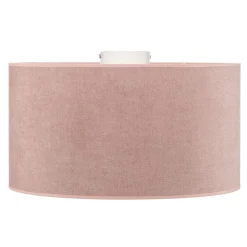 Loftlampe Pastell Roller Ø 45 cm lyserød