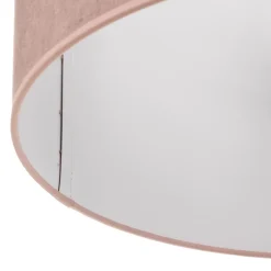 Loftlampe Pastell Roller Ø 45 cm lyserød