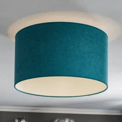 Loftlampe Pastell Roller Ø 45 cm turkis