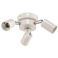 Loftlampe Pastell Trio Ø 60 cm sennepsfarvet/grå/lysegrå