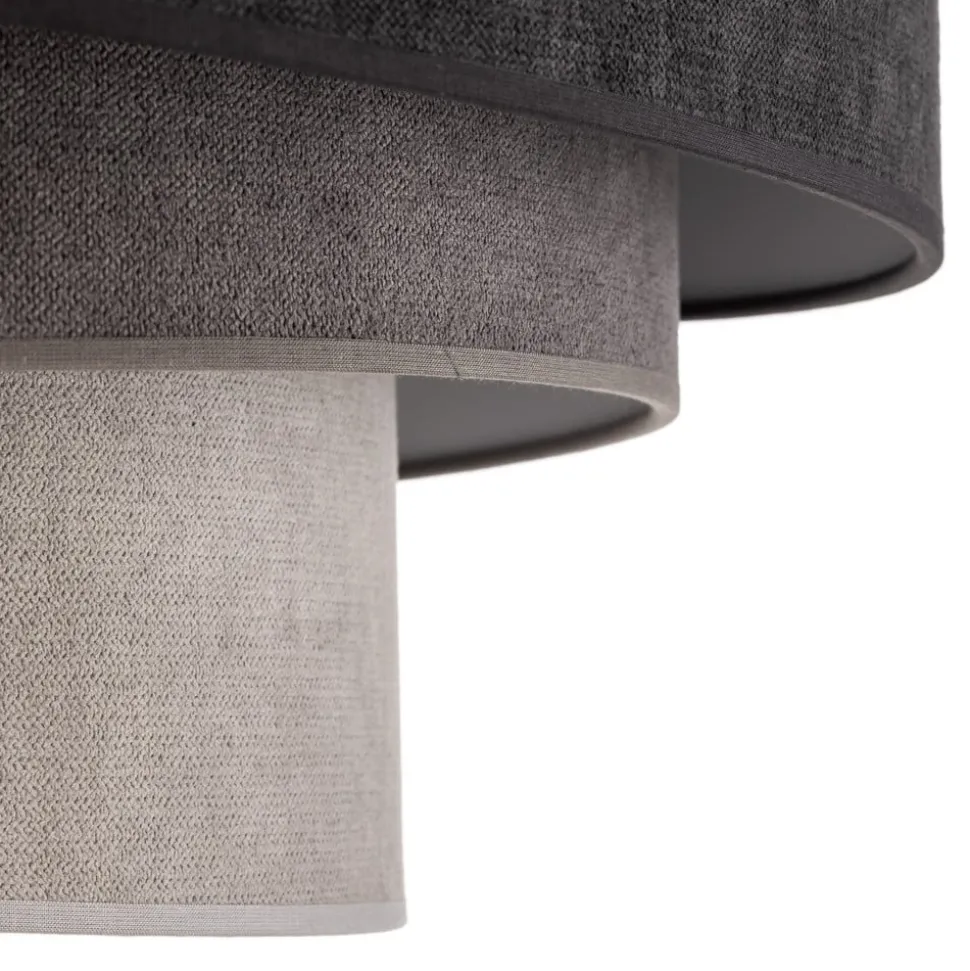 Loftlampe Pastell Trio Ø 60 cm i 3 grå nuancer