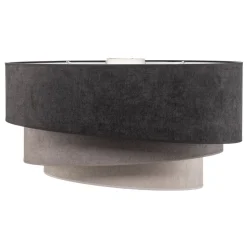 Loftlampe Pastell Trio Ø 60 cm i 3 grå nuancer