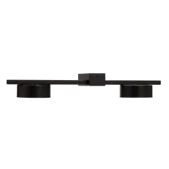 Loftlampe Pills II, sort, 2 lyskilder