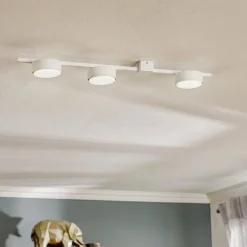 Loftlampe Pills III, hvid, 3 lyskilder