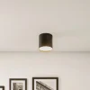Loftlampe Point Plexi M, sort/opal