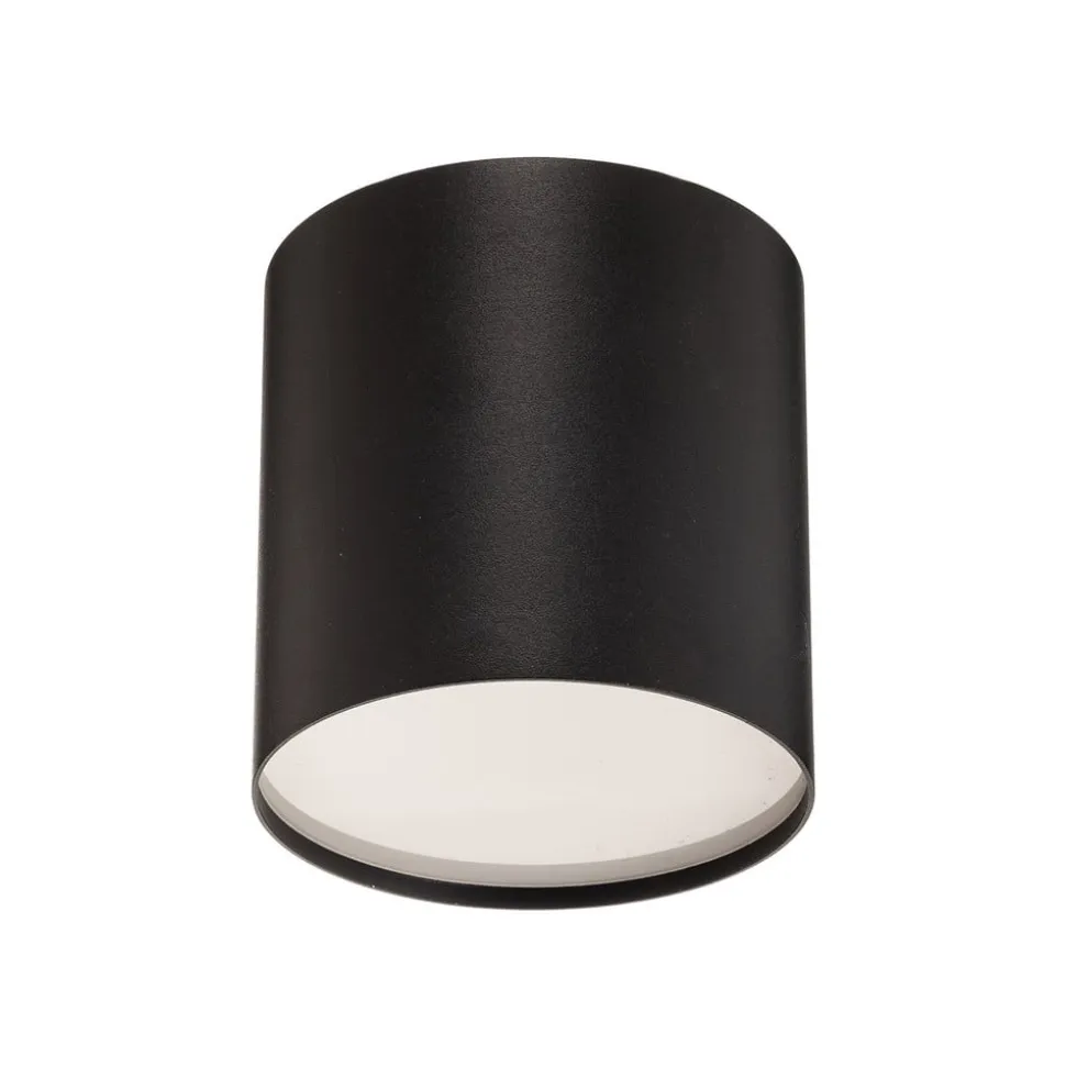 Loftlampe Point Plexi M, sort/opal