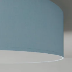 Loftlampe Rondo, blå, Ø 45 cm