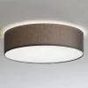 Loftlampe Rondo, grå Ø 45 cm