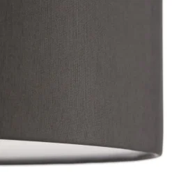 Loftlampe Rondo, grå Ø 45 cm