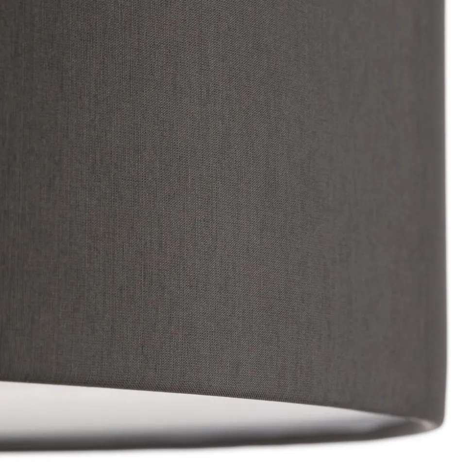 Loftlampe Rondo, grå Ø 45 cm