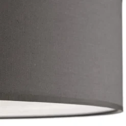 Loftlampe Rondo, grå Ø 60 cm