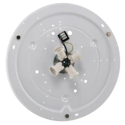Loftlampe Rondo, grå Ø 60 cm