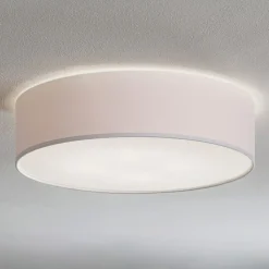 Loftlampe Rondo, hvid, Ø 50 cm