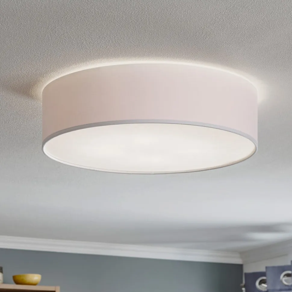 Loftlampe Rondo, hvid, Ø 50 cm
