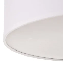 Loftlampe Rondo, hvid, Ø 50 cm