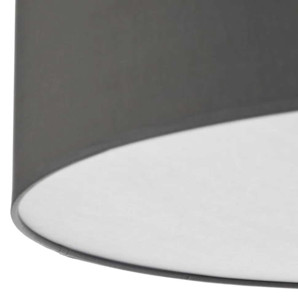 Loftlampe Rondo med afstand, grå Ø 60 cm