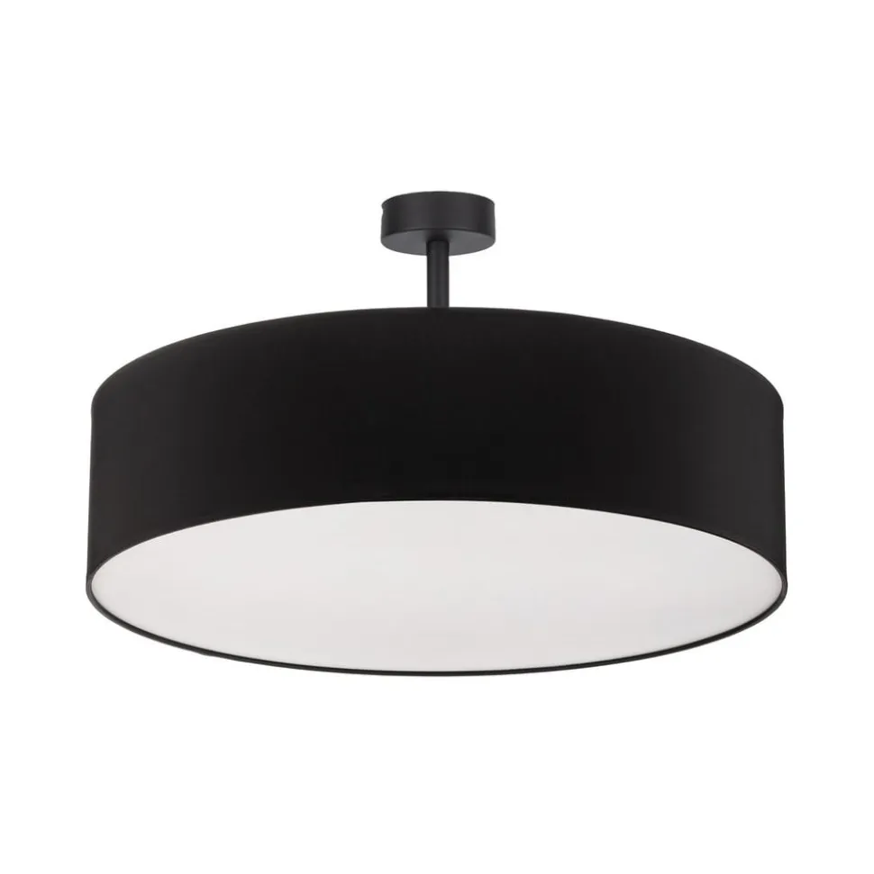Loftlampe Rondo med afstand, mørkegrå Ø 60 cm