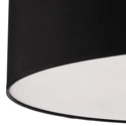 Loftlampe Rondo med afstand, mørkegrå Ø 60 cm