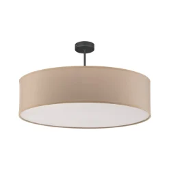 Loftlampe Rondo med afstand, creme Ø 60cm