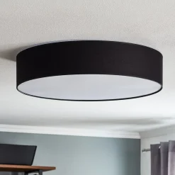 Loftlampe Rondo, mørkegrå Ø 60 cm
