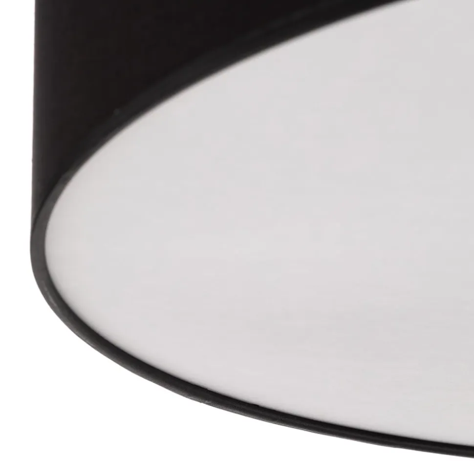 Loftlampe Rondo, mørkegrå Ø 60 cm