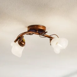 Loftlampe Siena, florentinsk stil, 2 lyskilder