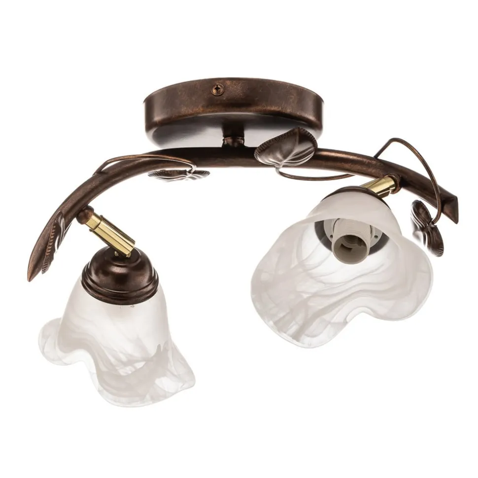 Loftlampe Siena, florentinsk stil, 2 lyskilder