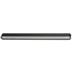 Loftlampe Soft, 95 x 6 cm, grafit, aluminium, G13