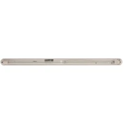 Loftlampe Soft, 95 x 6 cm, grafit, aluminium, G13